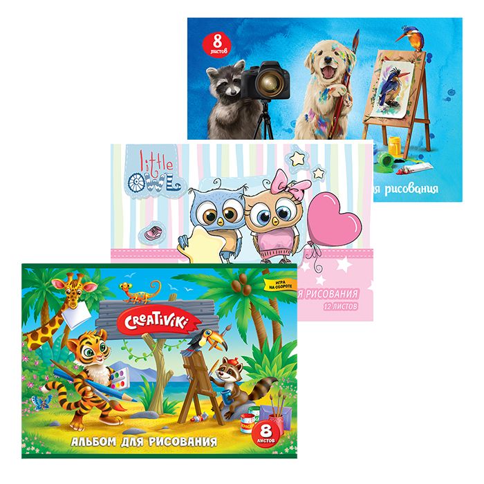 Любимые альбомы Creativiki снова в продаже!
