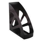 Лоток вертикальный для бумаг Оскол-Пласт XL 100 мм, черный пластик