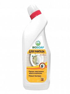 Средство для сантехники BIOSOAP WC Cleaner гель 750 мл