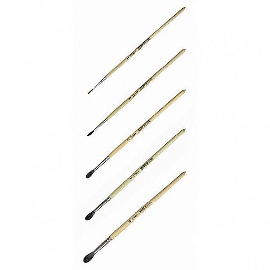 Кисть Schoolformat № 1 пони круглая