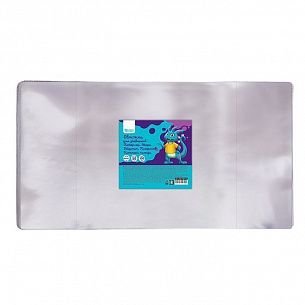 Обложка ПВХ 100 мкм 269х417 мм Schoolformat для учебников Петерсон, Моро, Гейдман, с индивидуальным ШК