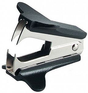 Антистеплер для скоб №10,24/6,26/6 комбинированный черный