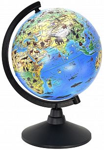 Глобус зоогеографический Globen 21 см