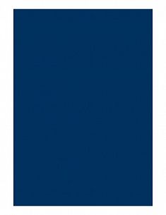 Блокнот А5 40 л. клетка LITE ТЕМНО-СИНИЙ на гребне, мелованный картон, ВД-лак