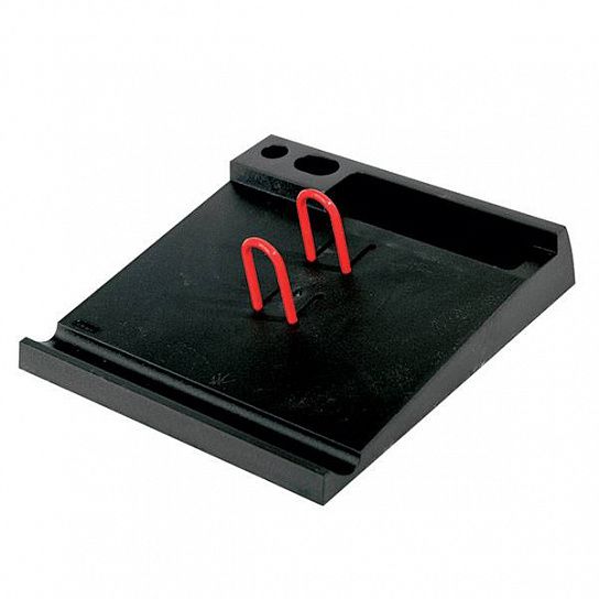 Подставка для календарей 220х204х40 мм, черный пластик