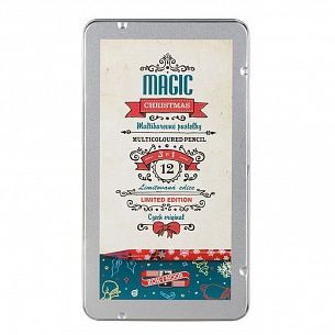 Карандаши цельнографитные цветные в лаке PROGRESSO MAGIC LIMITED EDITION 8772 12 шт