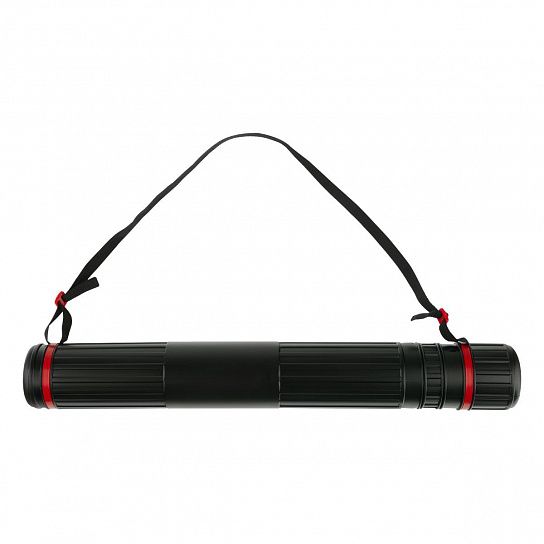 Тубус телескопический Стамм 90 мм черный с ремнем