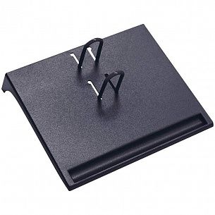 Подставка для календарей 200х165х30 мм, черный пластик