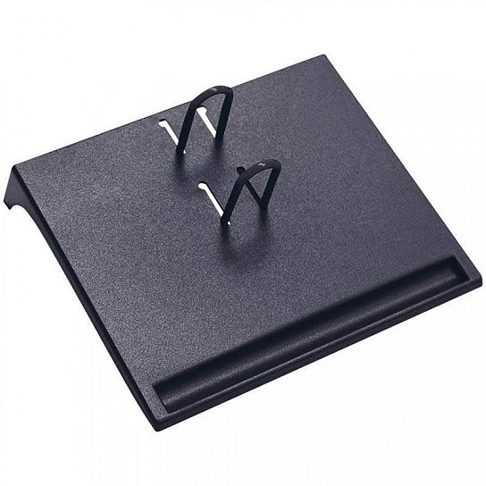 Подставка для календарей 200х165х30 мм, черный пластик