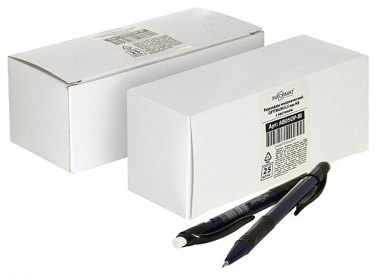 Карандаш механический INFORMAT OPTIMUM 0,5 мм НВ, цвет корпуса синий, с ластиком