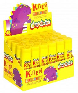 Клей-карандаш Каляка-Маляка МАГИЧЕСКИЙ 15 г исчезающий PVP