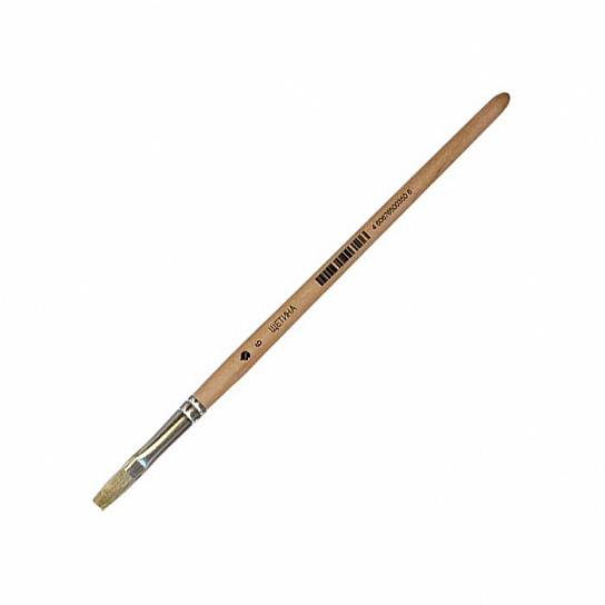 Кисть АртАвангард № 6 щетина плоская