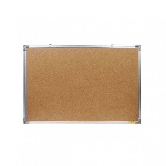 Доска пробковая INFORMAT 45х60 см, алюминиевая рама