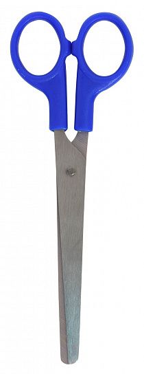 Ножницы школьные Schoolformat безопасные 135 мм, ручки пластиковые