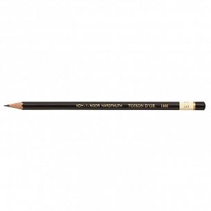 Карандаш чернографитный деревянный Koh-I-Noor TOISON D`OR 1900 2Н заточенный, шестигранный, картонная коробка