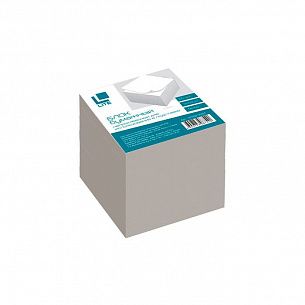 Блок для записей LITE 9х9х9 см Куб непроклеенный белый 65 г/м2 (белизна 70-80%)