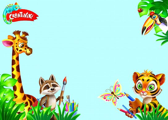 Клеенка для уроков труда Creativiki 50х70 см ПВХ, голубая, универсальная