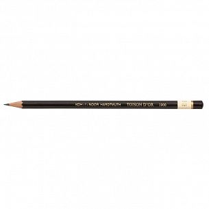 Карандаш чернографитный деревянный Koh-I-Noor TOISON D`OR 1900 6В заточенный, шестигранный, картонная коробка