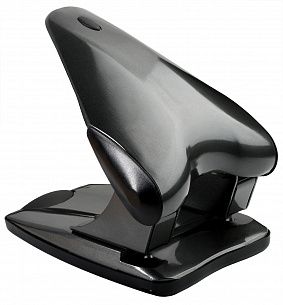 Дырокол Eagle INNOVA до 60 листов 2 отверстия, пластиковый, темно-серый с линейкой форматов