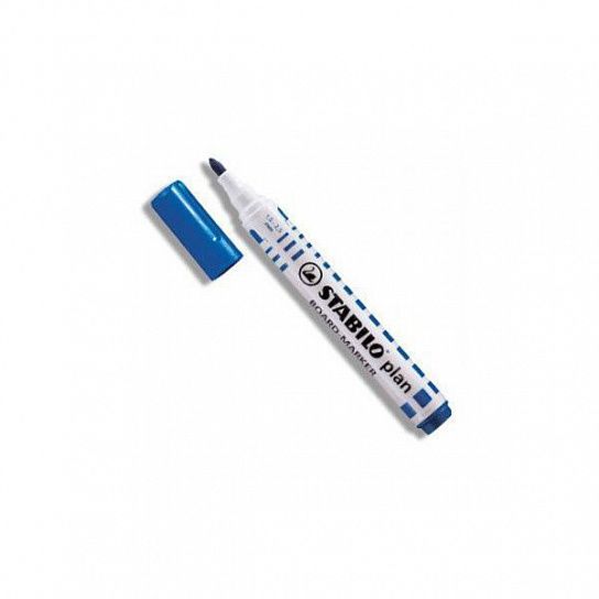 Маркер для флипчартов STABILO PLAN 2,50-3,5 мм синий, круглый наконечник