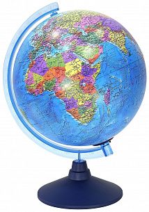 Глобус политический Globen 25 см, с подсветкой от батареек