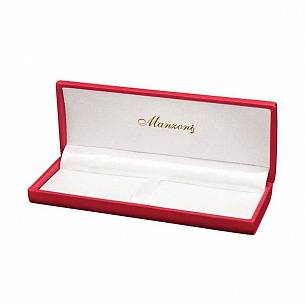 Футляр на 1 ручку Manzoni, искусственная кожа, красный