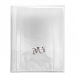 Файлы LITE А4 35 мкм прозрачные, гладкие, 100 шт