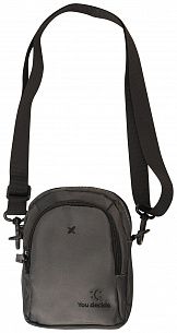 Сумка кросс-боди LOREX CROSS BODY SQUARE YOU DECIDE 14x18x5 см серый, твилл, молния, вышивка, 1 карман, универсальный