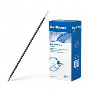Стержень шариковый ErichKrause ULTRA синий 140 мм 0,7 мм корпус пластик