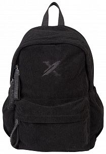 Рюкзак LOREX ERGONOMIC M7 BLACK VELVET 20 л черный 45х15х30 см 1 отделение, молния, универсальный