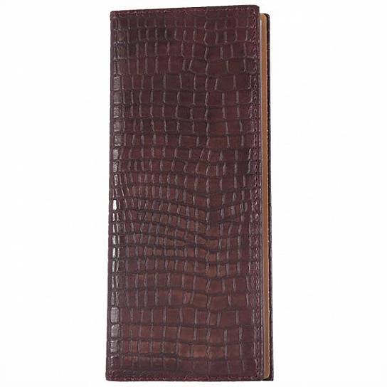 Визитница АКВИТАНИЯ на 96 карточек, вишневый