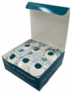 Ластик LITE, термопластичная резина, 50х32х12 мм овальный, белый, мягкий, пластиковая центровка, индивидуальный ШК