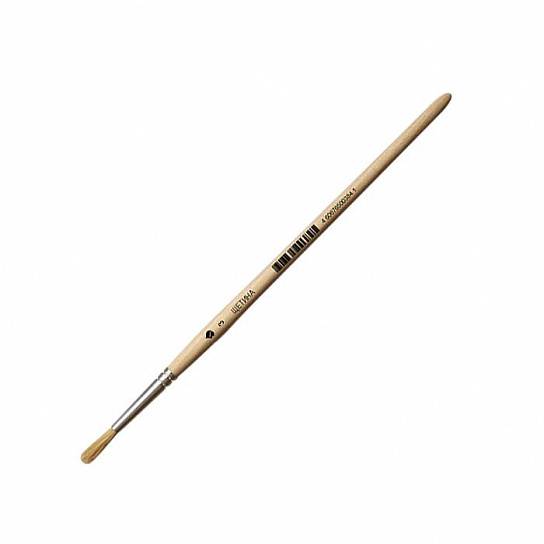 Кисть АртАвангард № 3 щетина круглая