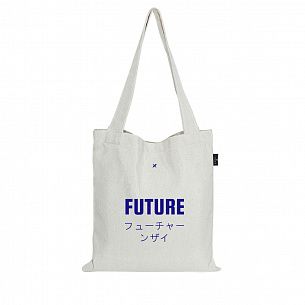 Шоппер LOREX COTTON FUTURE IS NOW 33х40 см белый, хлопок, универсальный