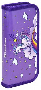 Пенал односекционный Schoolformat LITTLE UNICORN 190х90 мм