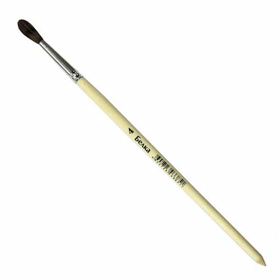 Кисть Schoolformat № 4 белка круглая