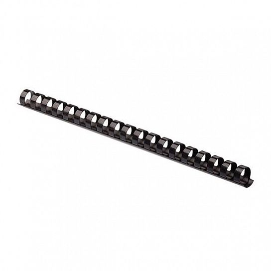 Пружина для переплета LAMIREL 12 мм, черный пластик А4 100 шт/упак
