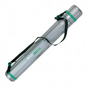 Тубус телескопический Стамм диаметр 90 мм серый с ремнем