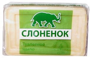 Мыло туалетное Аист СЛОНЕНОК увлажняющее 90 г