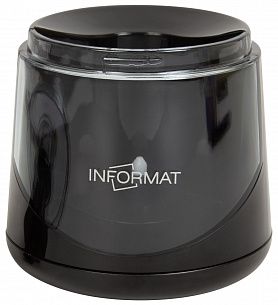 Точилка электрическая INFORMAT TECH, корпус пластиковый, черная