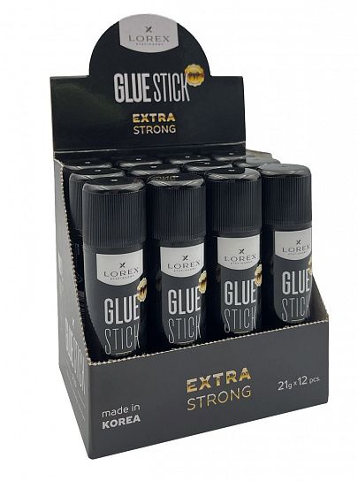 Клей-карандаш LOREX EXTRA 21 г PVP