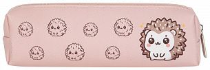 Пенал-тубус 1 отделение LOREX KIDS HEDGEHOG 40х60х200 мм бежевый, кож/зам