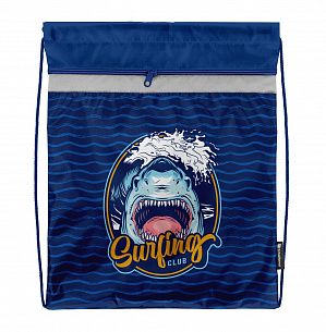 Мешок для обуви Schoolformat SURFING CLUB 42х34 см, с карманом