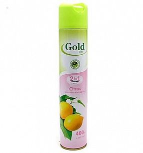 Освежитель воздуха Gold Wind цитрус, аэрозоль 300 мл