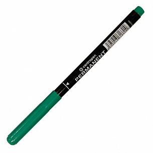 Маркер перманентный Centropen PERMANENT 1 мм зеленый, светостойкий, круглый наконечник