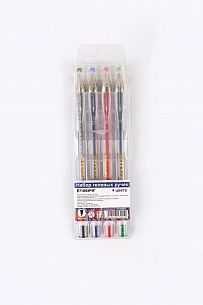 Набор гелевых ручек BEIFA 0,5 мм ассорти 4 цвета 4 шт