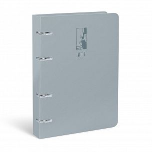 Тетрадь со см.блоком 120 л. А5 кл. на кольцах Schoolformat ЧЕРНЫЙ КОТ тв.обл. нет, мат.лам.