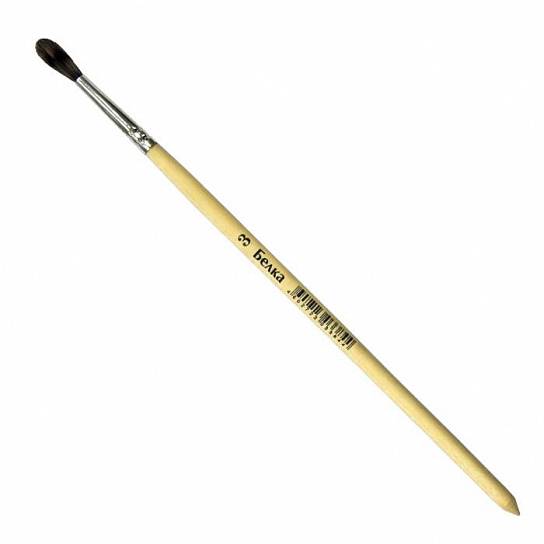 Кисть Schoolformat № 3 белка круглая