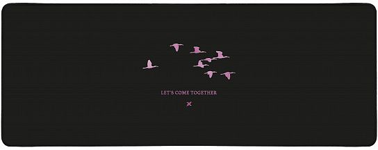 Коврик д/мыши бол. LOREX CYBER MEDIUM DISTANT DARK ANIMALS 80х30 см черн.