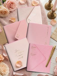 Тетрадь 48 л. А5 клетка, на скрепке, офсет LOREX PURE LOVE мелованный картон, двойная обложка, запечатка форзаца, soft touch, фольга
